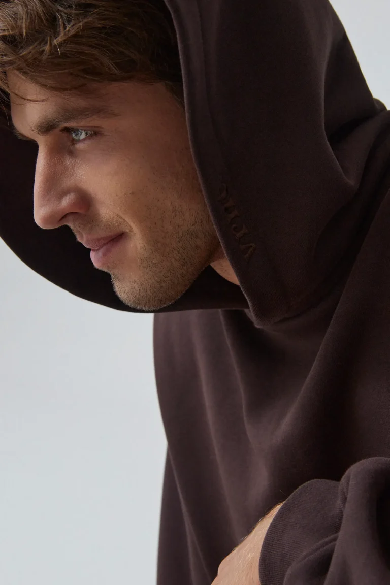 bluza z kapturem HAZE brown