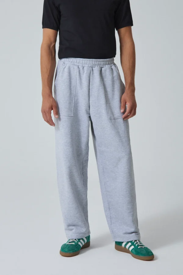 spodnie dresowe ballon FRAME gray