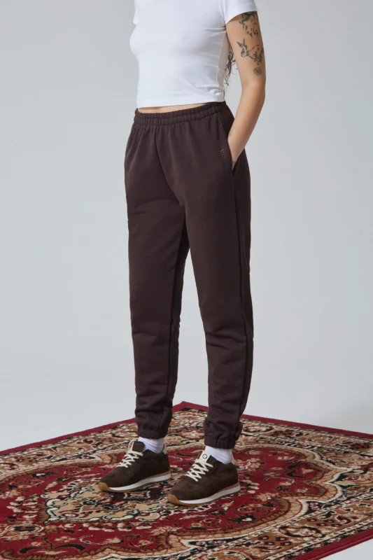spodnie dresowe jogger DASH brown
