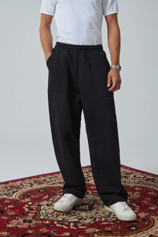 spodnie dresowe ballon FRAME black