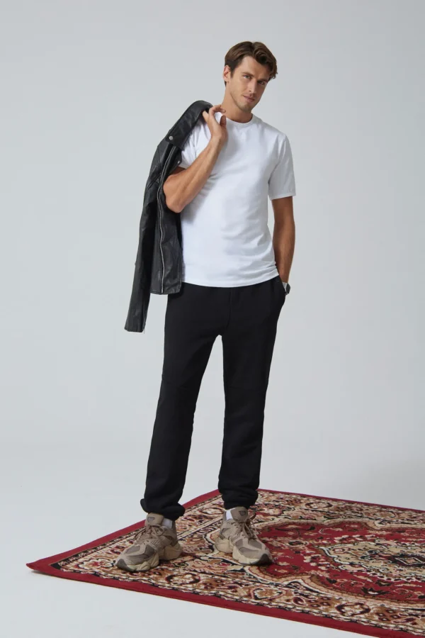 spodnie dresowe jogger RAW black