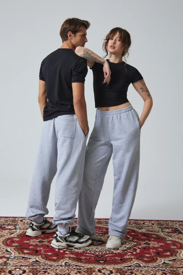 spodnie dresowe unisex LOOP gray