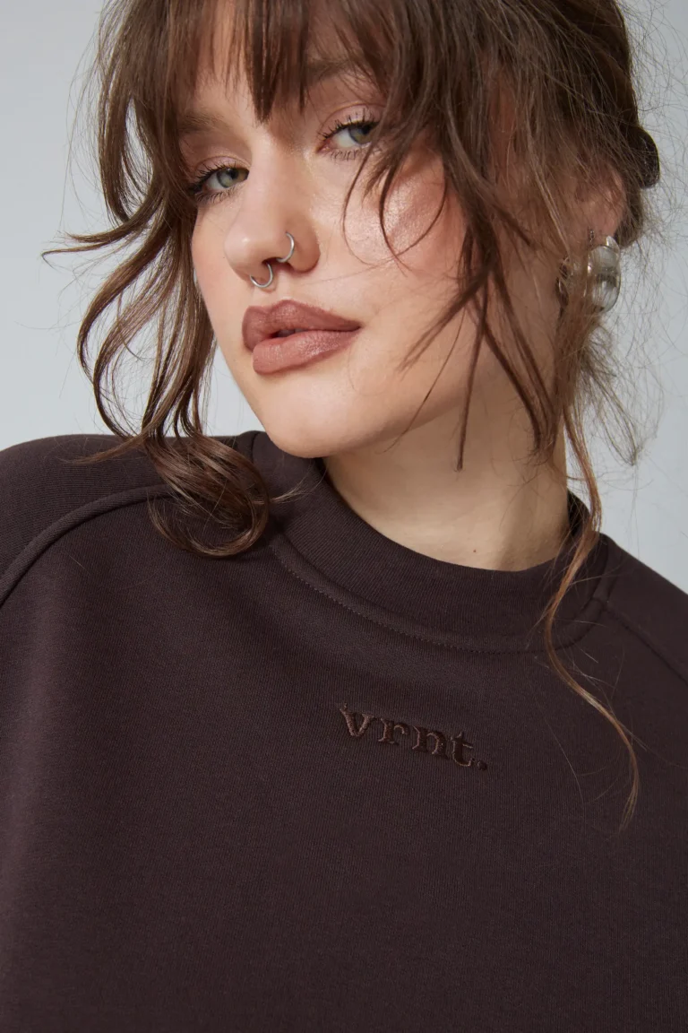 bluza oversize REPLAY brown