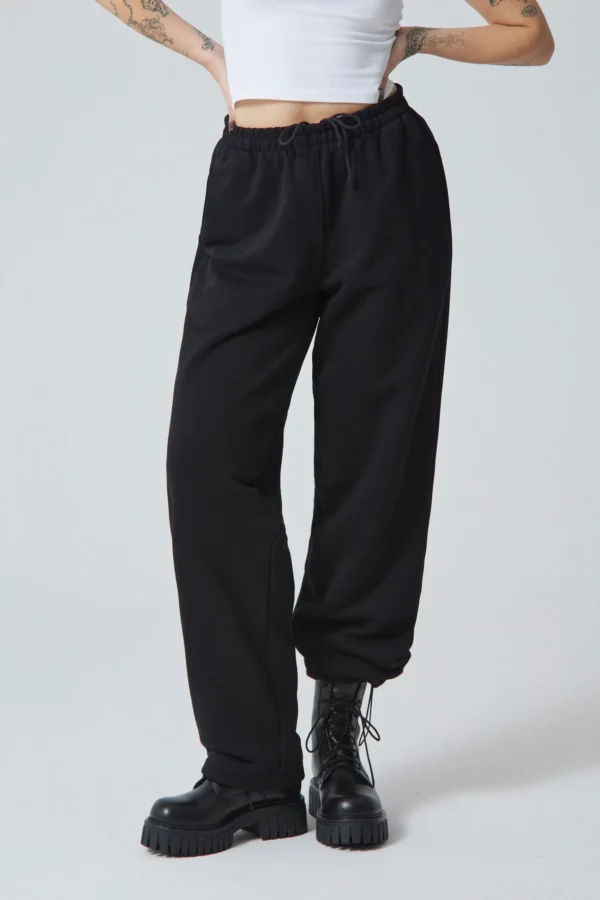 spodnie dresowe unisex LOOP black